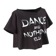 CAMISETA CORTA DANZA MODERNA