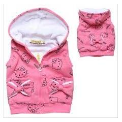 CHALECO POLAR MANGA CORTA NIÑA